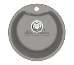 DEANTE Мойка врезная для кухни Fiesta Solis ZRS S803 серый металлик